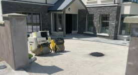 Asphalt Cork Front Garden