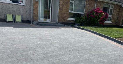 Block Paving Cork Front Garden