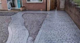 concrete-driveways-cork-imprinted-dark-path