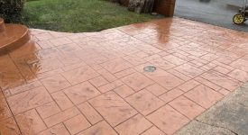 concrete-driveways-cork-imprinted-orange