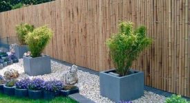 Garden Bamboo Fencing Cork