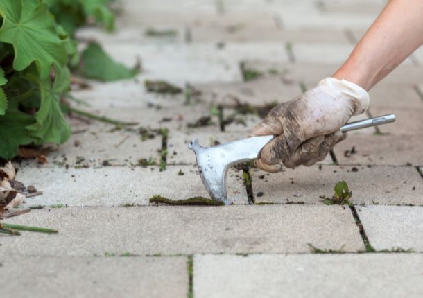 How to Get Rid Of Weeds in Paving