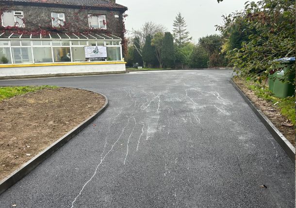 Project 1 Tarmac Driveway Patio After Cork