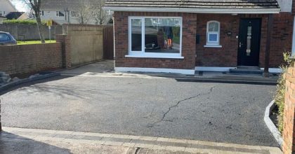 Tarmac Cork Front Garden