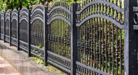 Wrought Iron Garden Fencing Cork